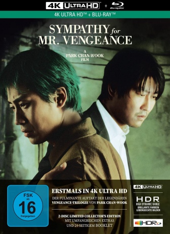 Sympathy for Mr. Vengeance (Pan zemsta) (mediabook) [Blu-Ray 4K]+[Blu-Ray]