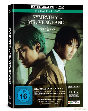 Sympathy for Mr. Vengeance (Pan zemsta) (mediabook) [Blu-Ray 4K]+[Blu-Ray]