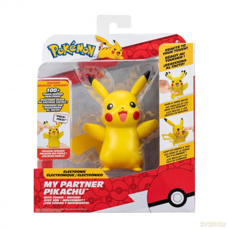 POKEMON My Partner Pikachu interaktywna figurka