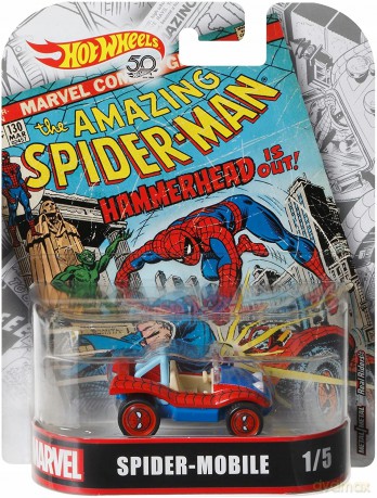 Hot Wheels Marvel Spider Man mobile