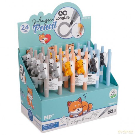 Ołówek wieczny Magic Pencil - pieski PE355-07 mix