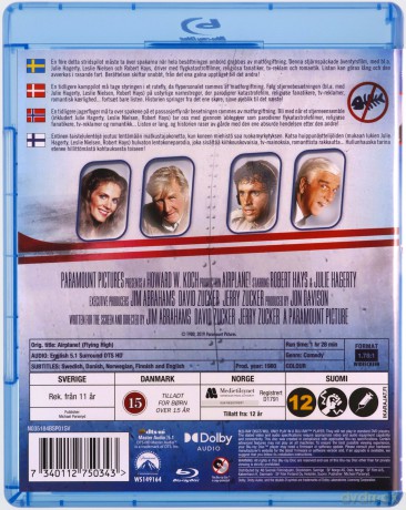 Airplane! (Czy leci z nami pilot?) [Blu-Ray]