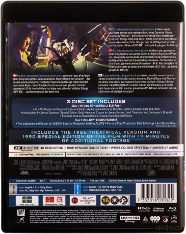 Aliens (Obcy 2 - decydujące starcie) [Blu-Ray 4K]+[2xBlu-Ray]