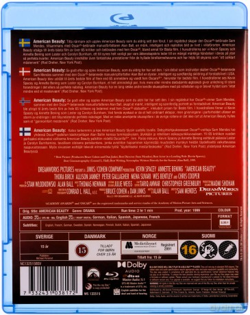 American Beauty [Blu-Ray]
