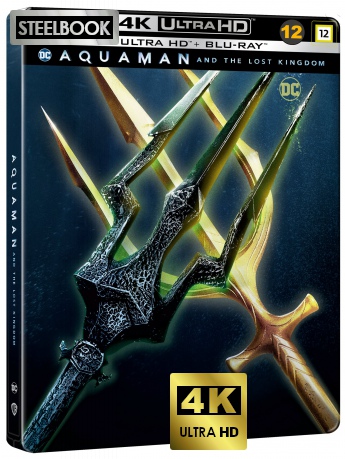 Aquaman and the Lost Kingdom (Aquaman i zaginione królestwo) (steelbook) [Blu-Ray 4K]+[Blu-Ray]