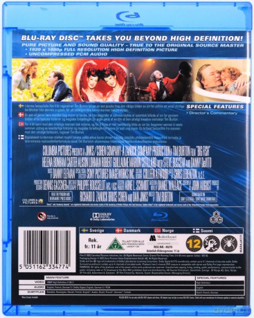 Big Fish (Duża ryba) [Blu-Ray]