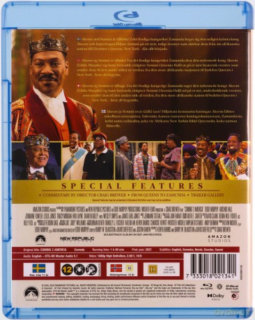 Coming 2 America (Książę w Nowym Jorku 2) [Blu-Ray]