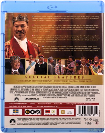 Coming 2 America (Książę w Nowym Jorku 2) [Blu-Ray]
