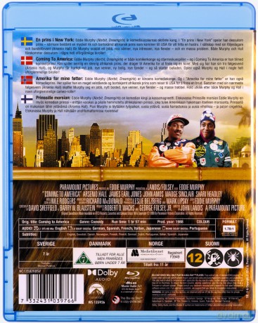 Coming To America (Książę w Nowym Jorku) [Blu-Ray]