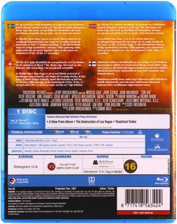 Con Air (Con Air - lot skazańców) [Blu-Ray]