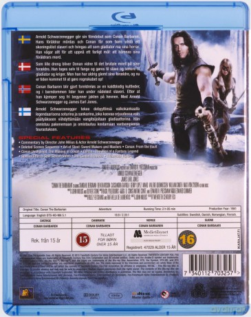 Conan Barbarzyńca [Blu-Ray]