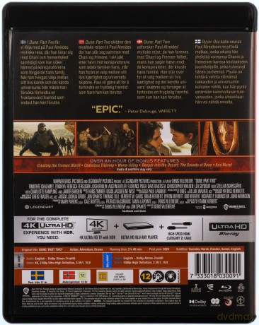 Dune: Part Two (Diuna: Część druga) [Blu-Ray 4K]+[Blu-Ray]