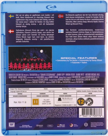 Edward Nożycoręki [Blu-Ray]