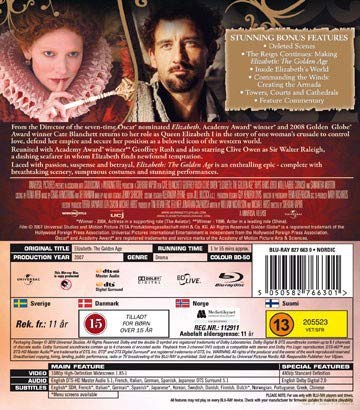 ELIZABETH: THE GOLDEN AGE Blu-Ray
