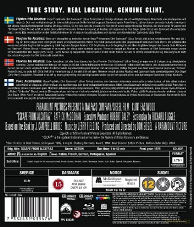 Escape from Alcatraz (Ucieczka z Alcatraz) [Blu-Ray]