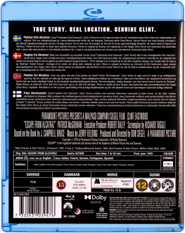 Escape from Alcatraz (Ucieczka z Alcatraz) [Blu-Ray]