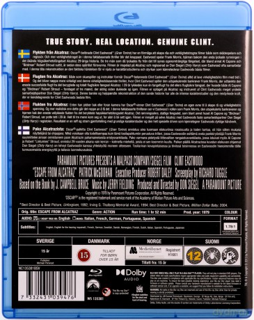 Escape from Alcatraz (Ucieczka z Alcatraz) [Blu-Ray]