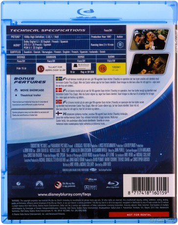Face/Off (Bez twarzy) [Blu-Ray]