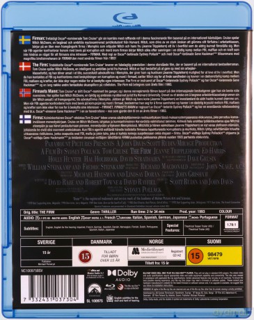 The Firm (Firma) [Blu-Ray]