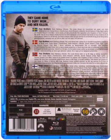 Four Brothers (Czterej bracia) [Blu-Ray]