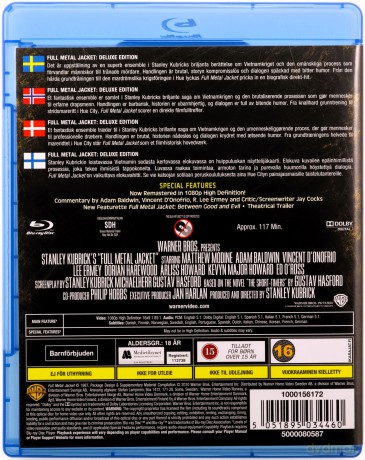 Full Metal Jacket [Blu-Ray]