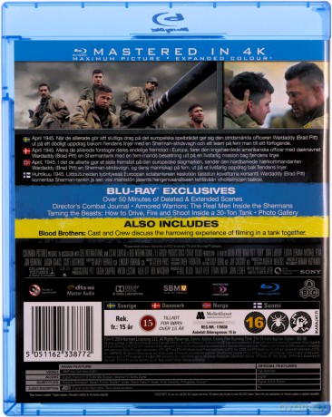 Fury (Furia) [Blu-Ray]