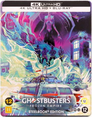 Ghostbusters: Frozen Empire (Pogromcy duchów: Imperium lodu) (steelbook) [Blu-Ray 4K]+[Blu-Ray]