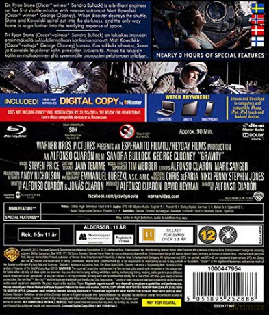 Gravity [Blu-Ray]