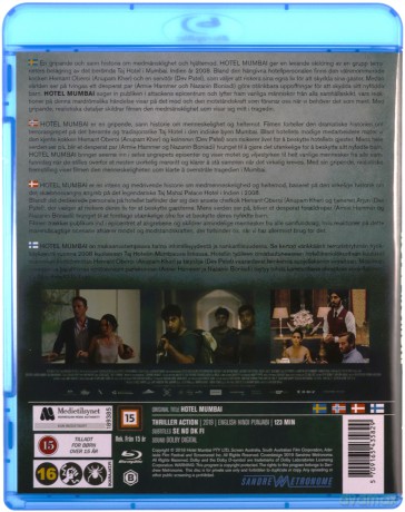 Hotel Mumbai (Hotel Mumbaj) [Blu-Ray]