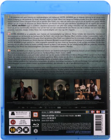 Hotel Mumbai (Hotel Mumbaj) [Blu-Ray]