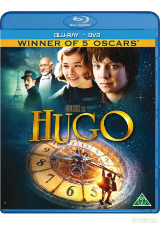 Hugo Blu-Ray - 5 times Oscar Award Winner