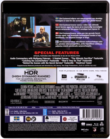 Na linii ognia [Blu-Ray 4K]+[Blu-Ray]