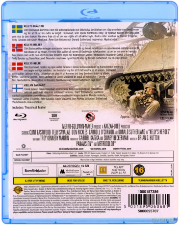 Kelly's Heroes (Złoto dla zuchwałych) [Blu-Ray]