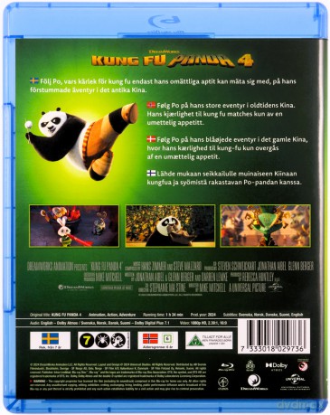 Kung Fu Panda 4 [Blu-Ray]