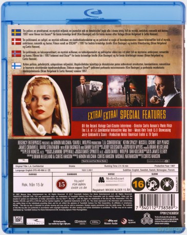 L.A. Confidential (Tajemnice Los Angeles) [Blu-Ray]