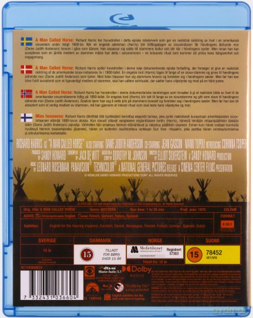 A Man Called Horse (Człowiek zwany Koniem) [Blu-Ray]