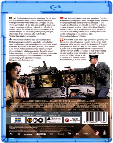 The Man with the Iron Heart (Kryptonim HHhH) [Blu-Ray]