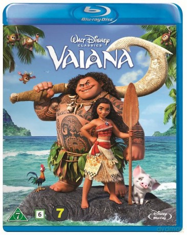 MOANA Blu Ray