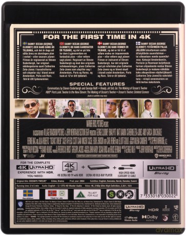 Oceans 12 (Ocean's Twelve: Dogrywka) [Blu-Ray 4K]