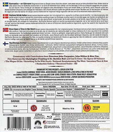 Once Upon A Time In The West (Pewnego razu na Dzikim Zachodzie) [Blu-Ray]