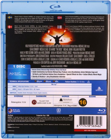 The Rock (Twierdza) [Blu-Ray]