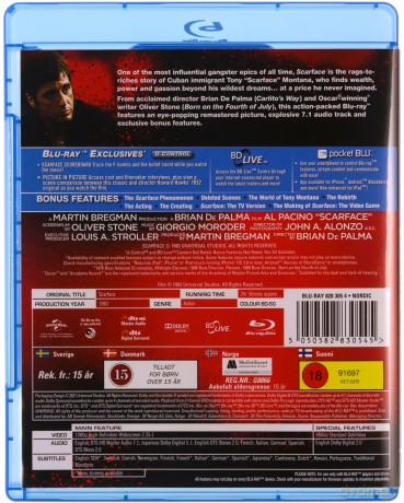Scarface (Człowiek z blizną) [Blu-Ray]