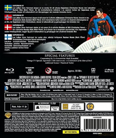 SUPERMAN (1978) Blu ray