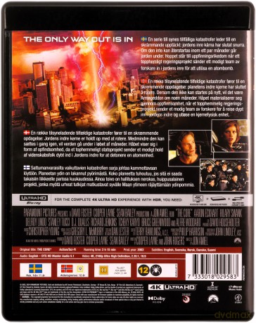 The Core (Jądro Ziemi) [Blu-Ray 4K]+[Blu-Ray]