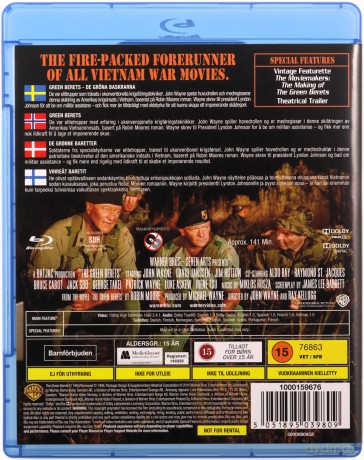 The Green Berets (Zielone berety) [Blu-Ray]