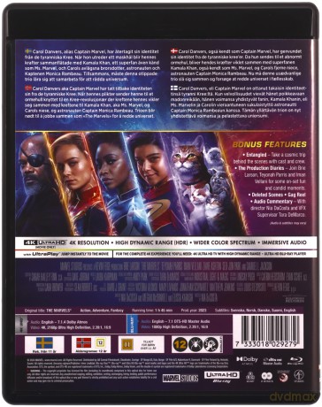 The Marvels [Blu-Ray 4K]+[Blu-Ray]