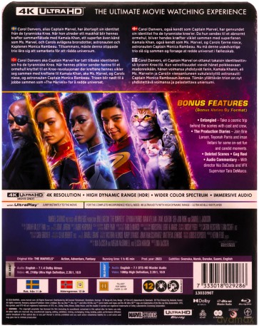 The Marvels (steelbook) [Blu-Ray 4K]+[Blu-Ray]