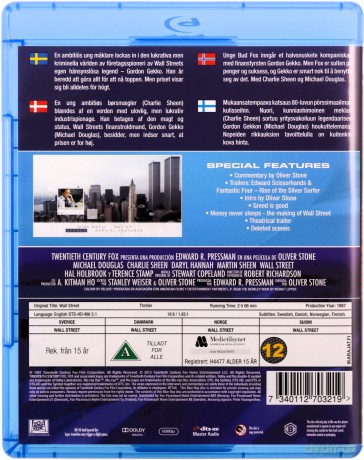 Wall Street [Blu-Ray]