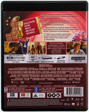 Wonka [Blu-Ray 4K]+[Blu-Ray]