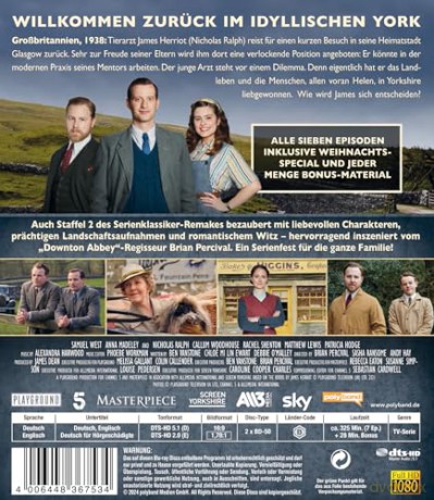 All Creatures Great and Small season 2 (Wszystkie stworzenia duże i małe) [2xBlu-ray]